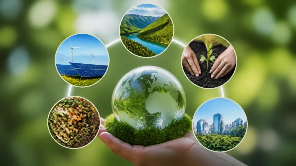 Les 5 axes de la transition écologique pour agir durablement sans aucun texte